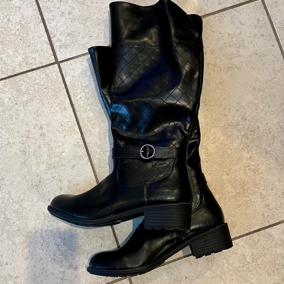 SJB Deer Black Memory Foam Boots - Picture 3 of 6